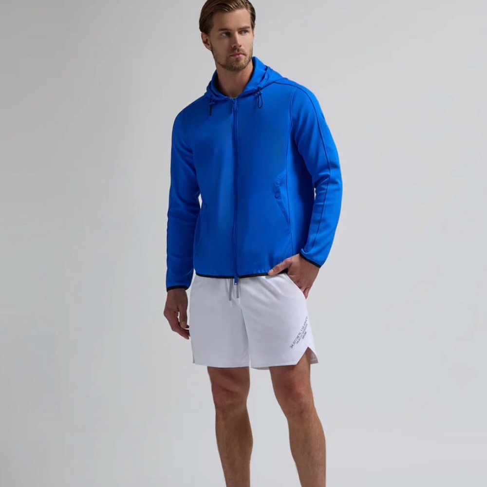 G/Fore Men's XXL Racer Wind Control Double Knit Pique Hooded Jacket MSRP $525 - Picture 3 of 10